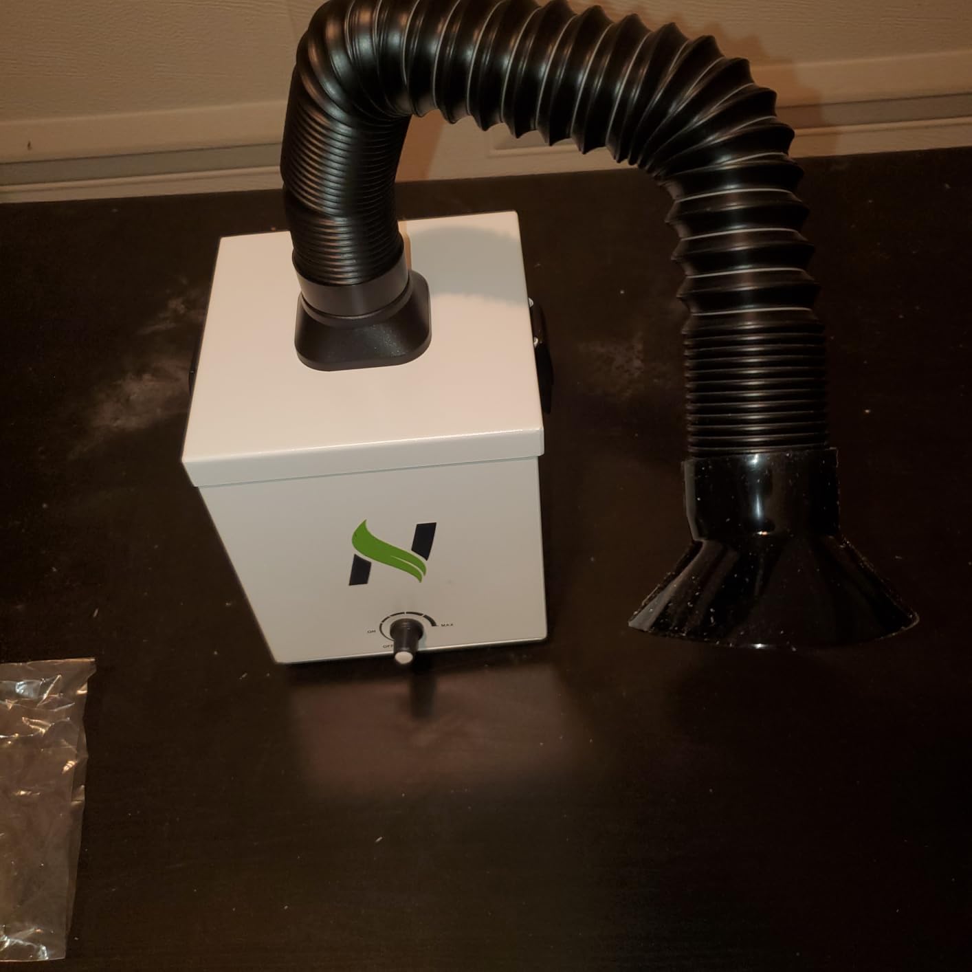 Solder Fume Extractor, 168m³/h Adjustable Suction Smoke Absorber with H13 HEPA, 99.99% Purification Compact Desktop Fume Extractor with Flexible Hose for DIY Soldering Electronic Repair customer photo 1