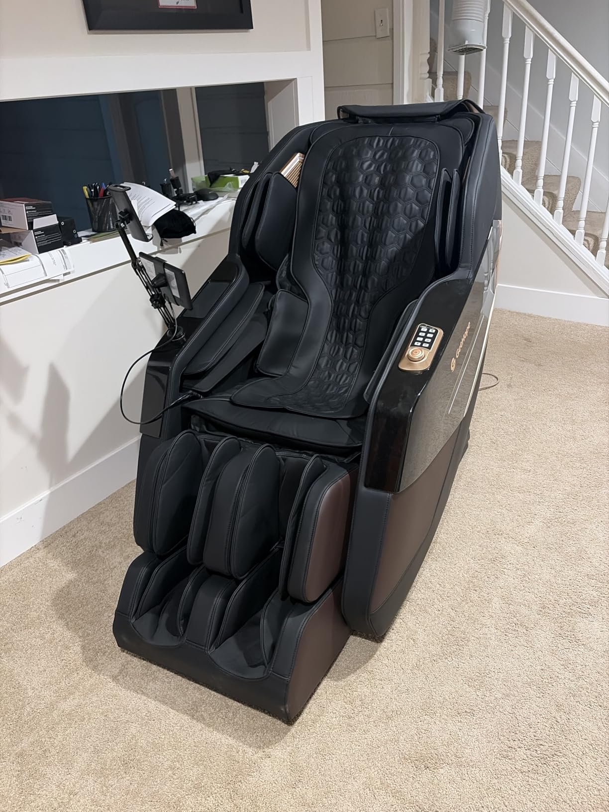 Massage Chair Full Body 4D Zero Gravity Massage Chair Recliner with 57.1