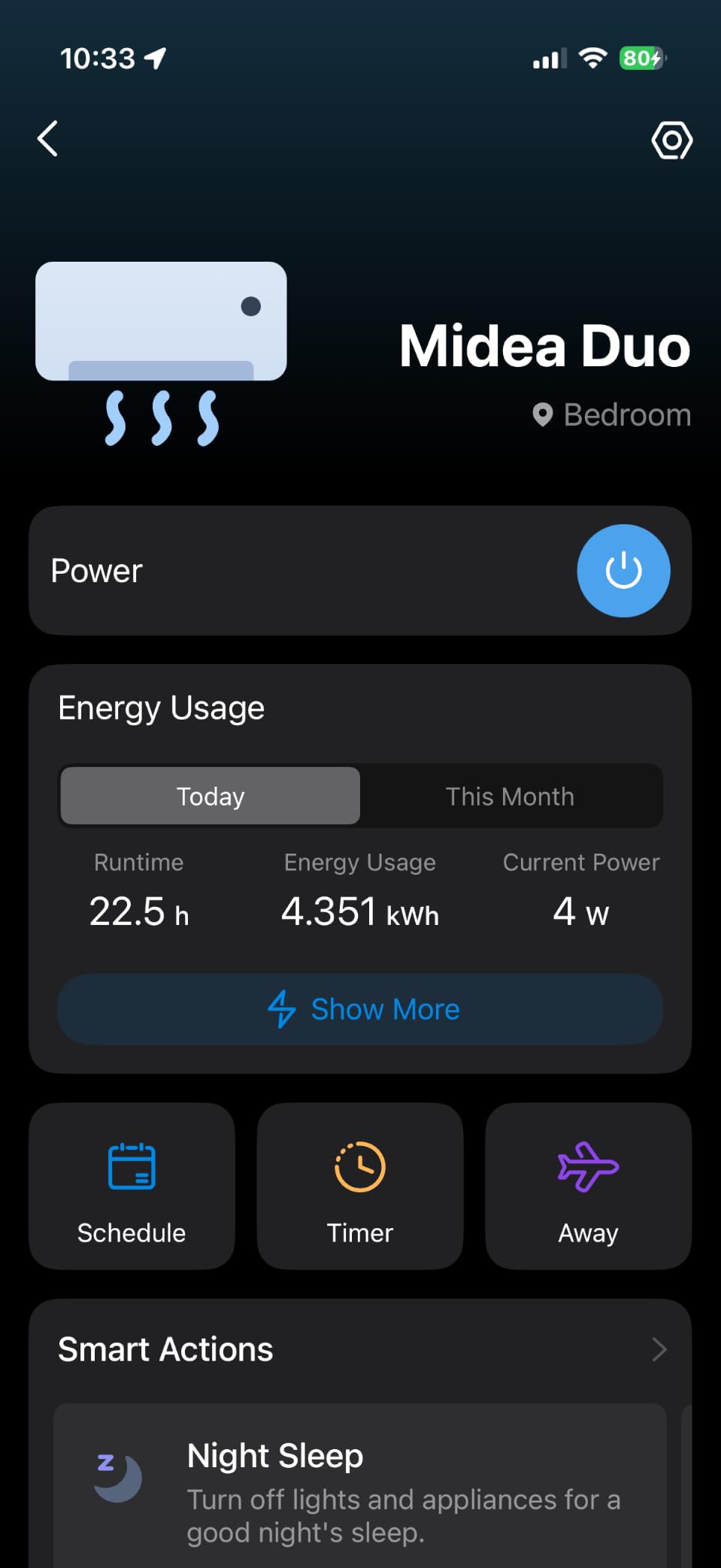 Midea Duo 12,000 BTU Portable Air Conditioner, Inverter Ultra Quiet | 10,000 BTU SACC High Efficiency Inverter Portable AC, Cools up to 450 Sq. Ft. Smart & Remote Control, Alexa/Google Assistant customer photo 1