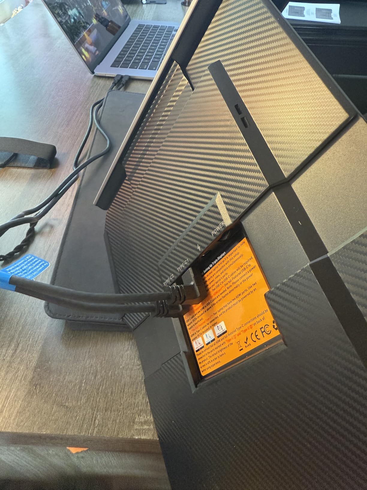 SMISEACOW Laptop Screen Extender Triple 15.6