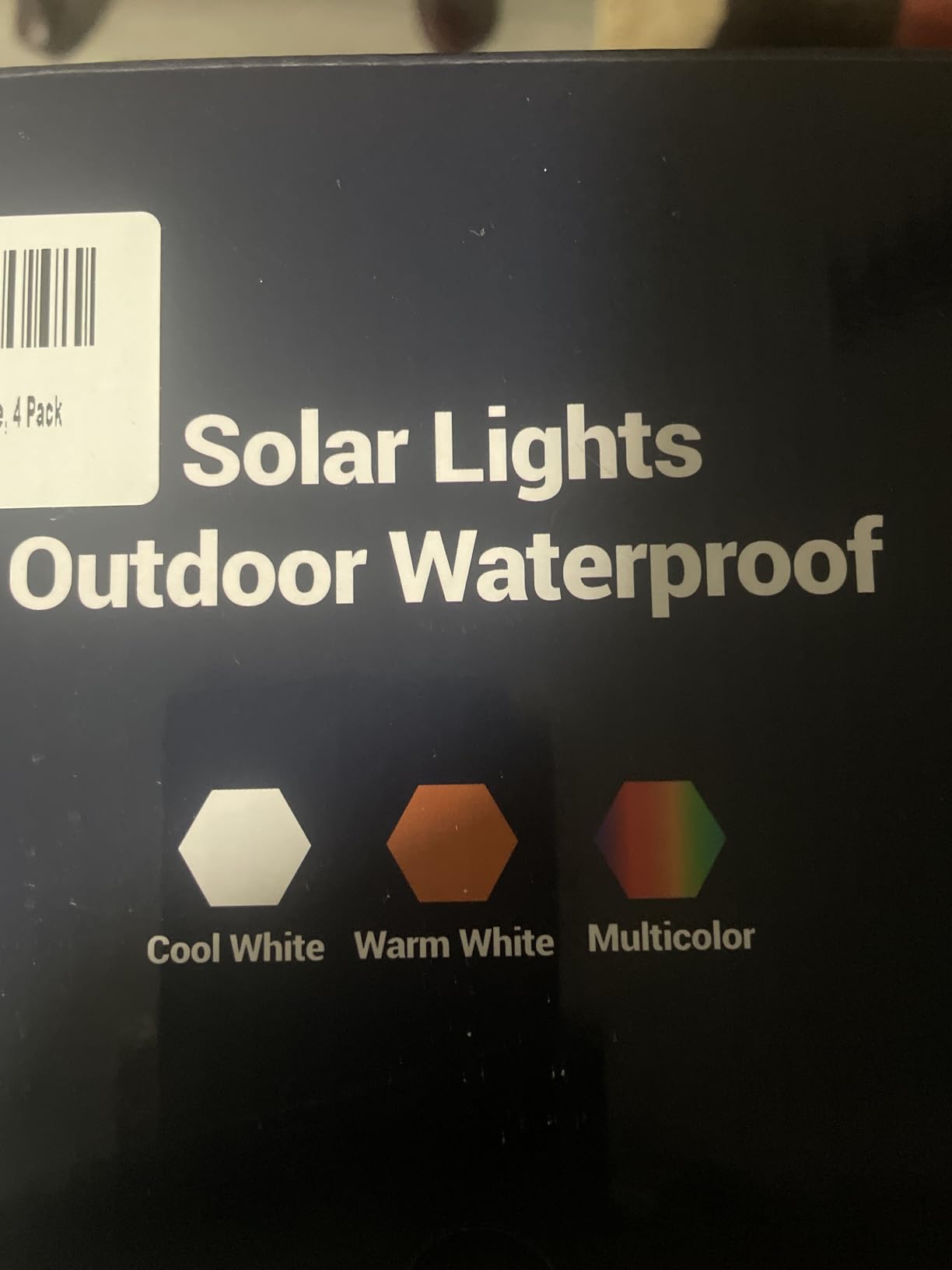 Solar Spot Lights Outdoor Waterproof IP65, Super Bright LEDs with Lens, 6500K 2 Lighting Modes, 2 in 1 Auto On/Off Solar Powered Spotlights for Yard Flag Landscape Tree, 4 Pack, Cool White customer photo 2