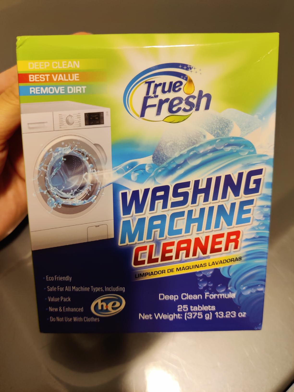 True Fresh Deep Clean Washing Machine Cleaner Enzyme Pet Hair Dissolver | for Front Loader, Top Load & HE Washers customer photo 1