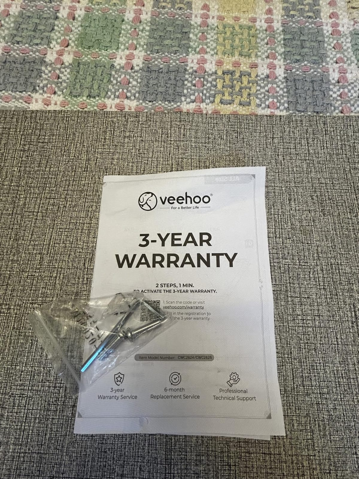 Veehoo Chew Proof Elevated Dog Bed, Silver Aluminum Dog Cot, Pre-Assembled | Cooling Raised Dog Bed for Large Dogs, Indestructible Dog Bed for Crate, Breathable, Non-Slip Feet, Indoor Outdoor customer photo 2