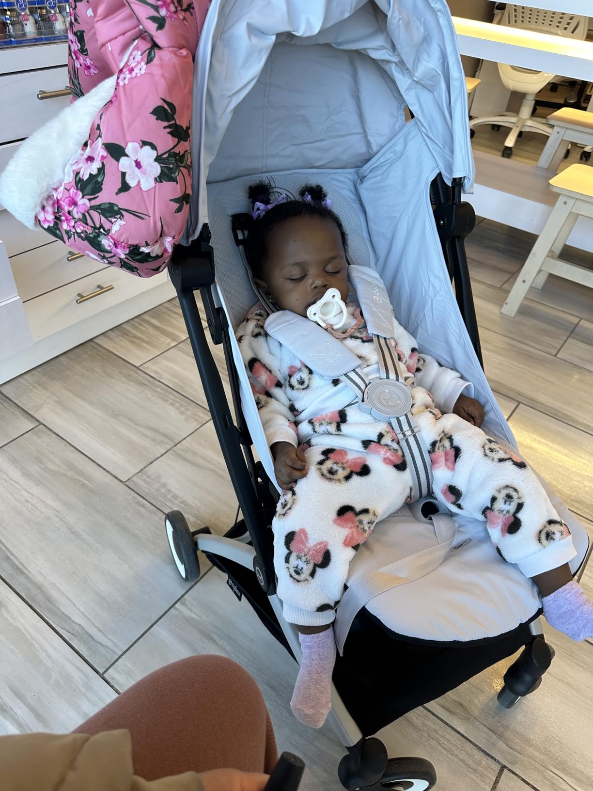 LIBELLE Ultra Lightweight Travel Stroller - Stormy Blue customer photo 2