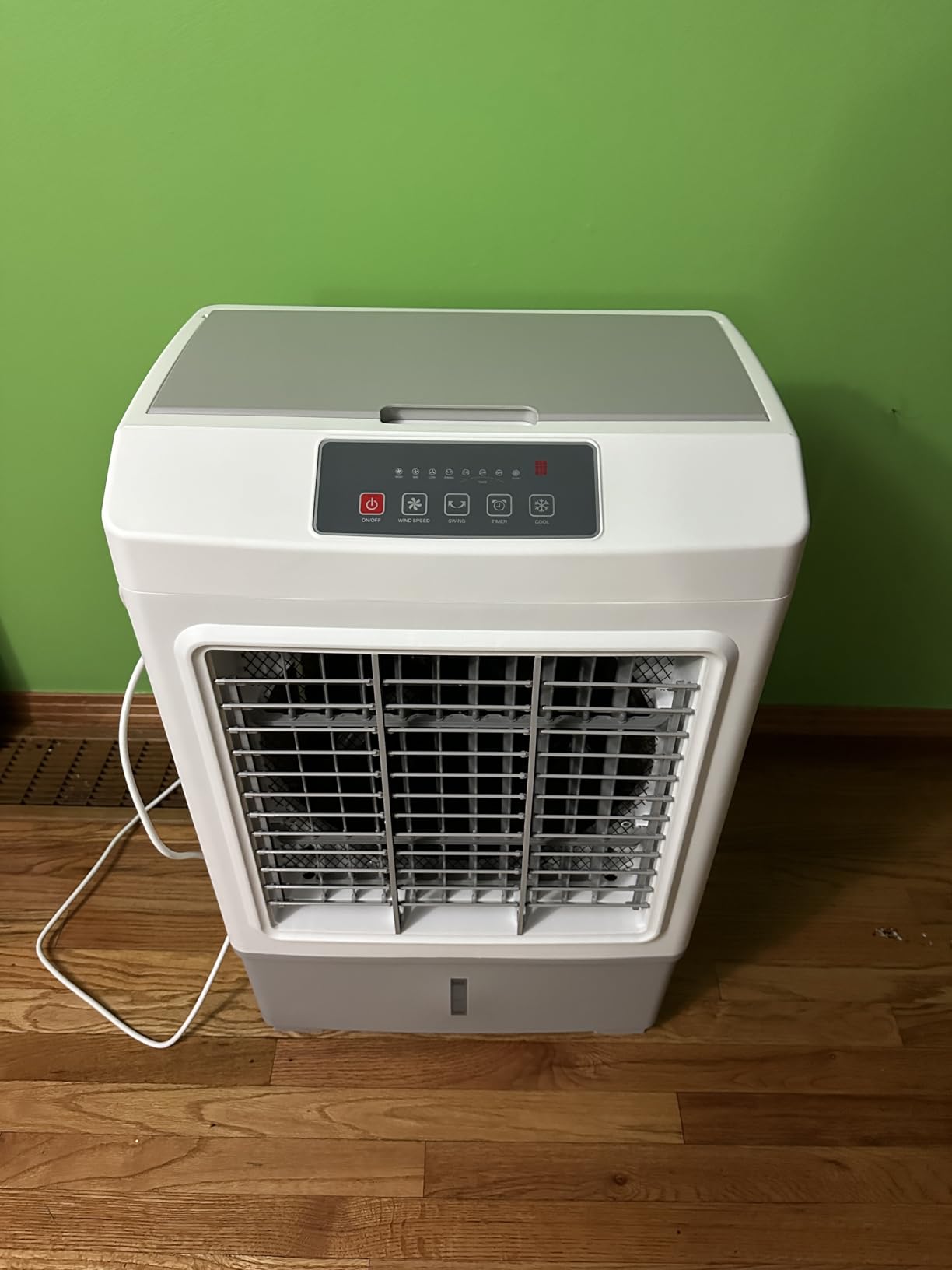 3600CFM Swamp Cooler Air Conditioner, 12Gal Dual Tank, 120° Oscillation for 1000Sq.ft Cooling Evaporative Air Cooler w/ 3Modes&3Speeds, Timer, Windowless Portable Air Conditioner for Bedroom customer photo 1