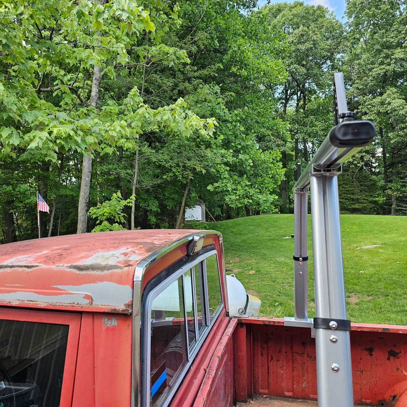 Non-Drilling Aluminum Truck Rack, Width and Height Extendable | Heavy Duty, Fit for Max 66