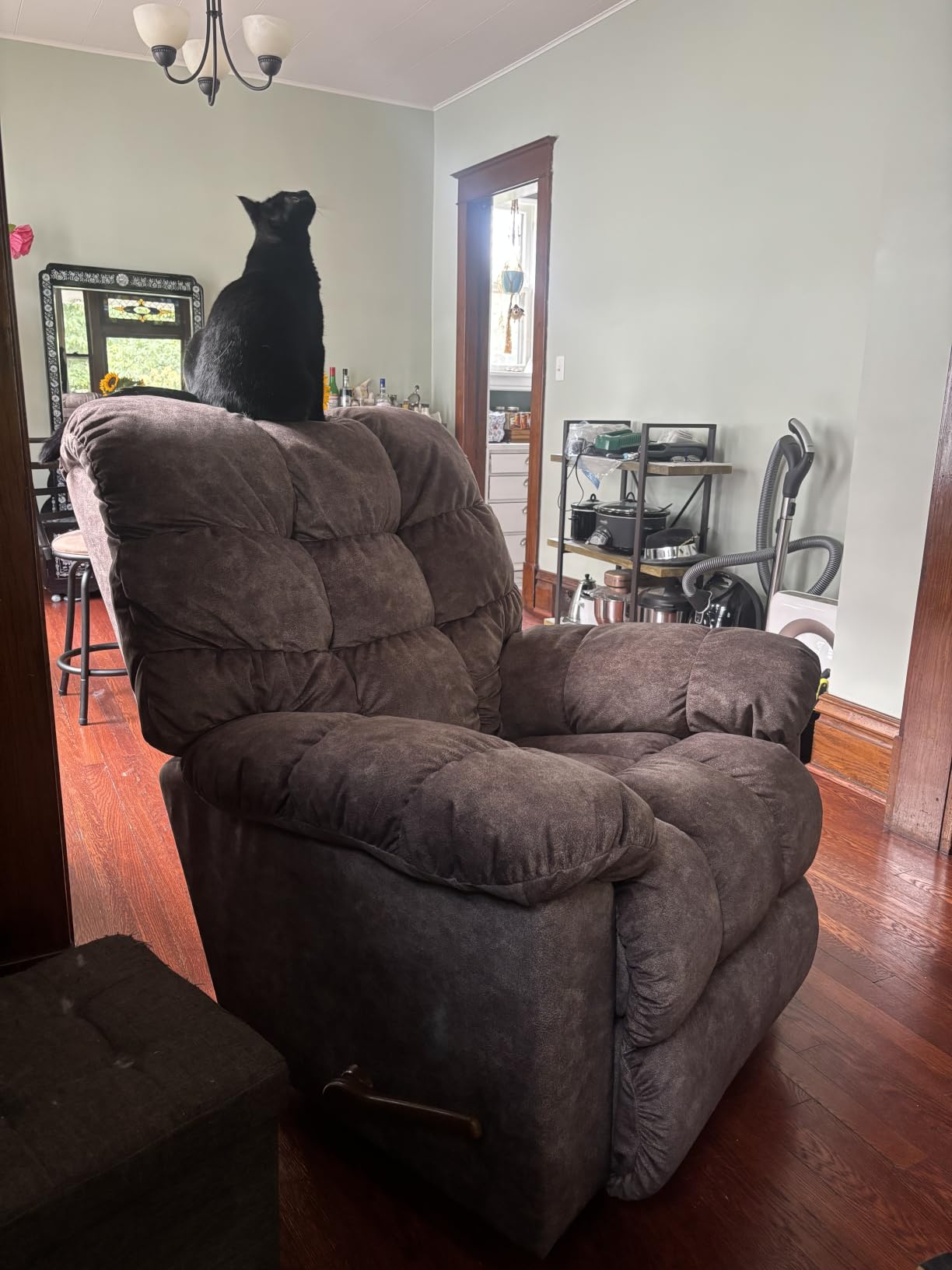 La-Z-Boy Gibson Rocking Recliner, Ash | Plush Grand-Scale Comfort customer photo 1