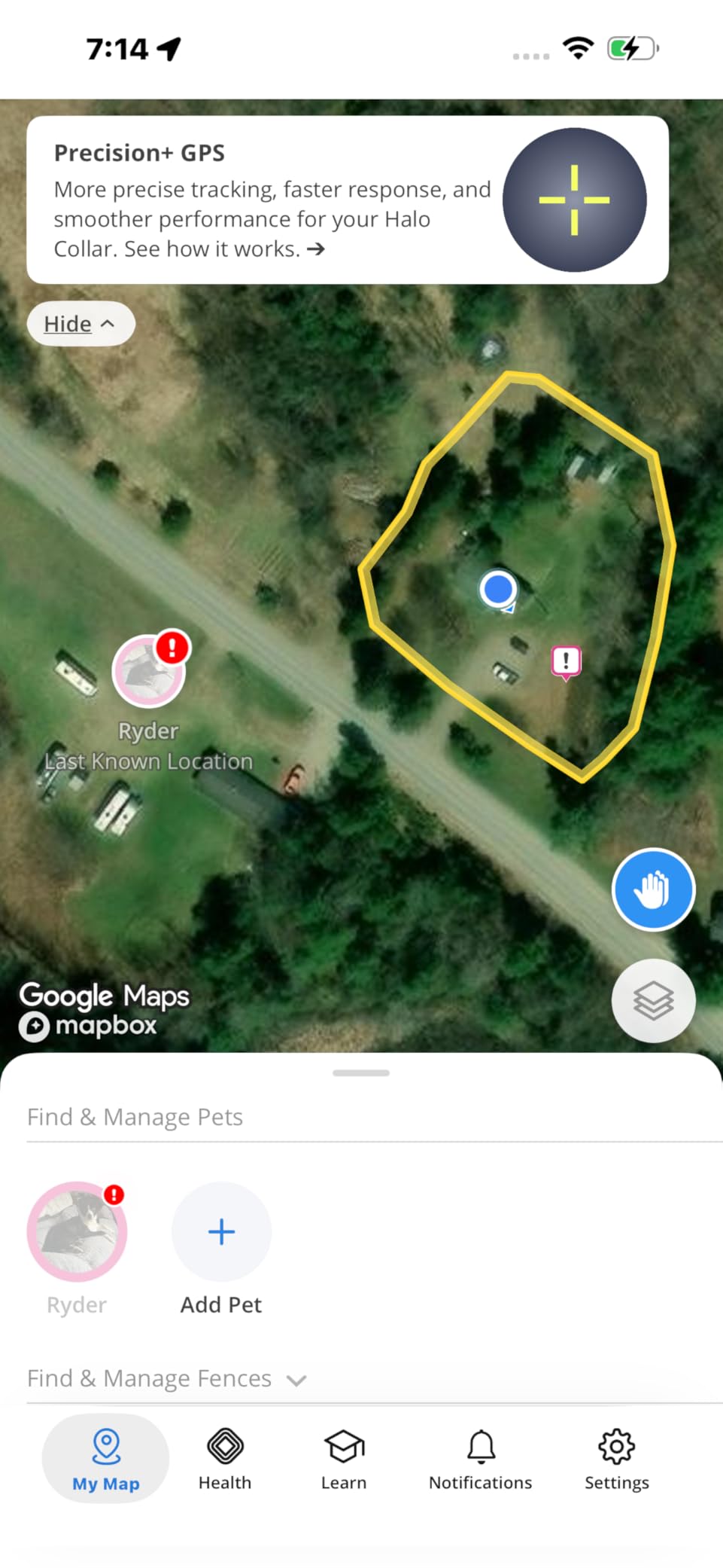 Halo Collar 5 GPS Wireless Dog Fence, Ranger | Keep Your Dog Safe with Custom Boundaries, Real-Time Tracking, and Instant Alerts at Home, Away, or Off-Grid customer photo 1