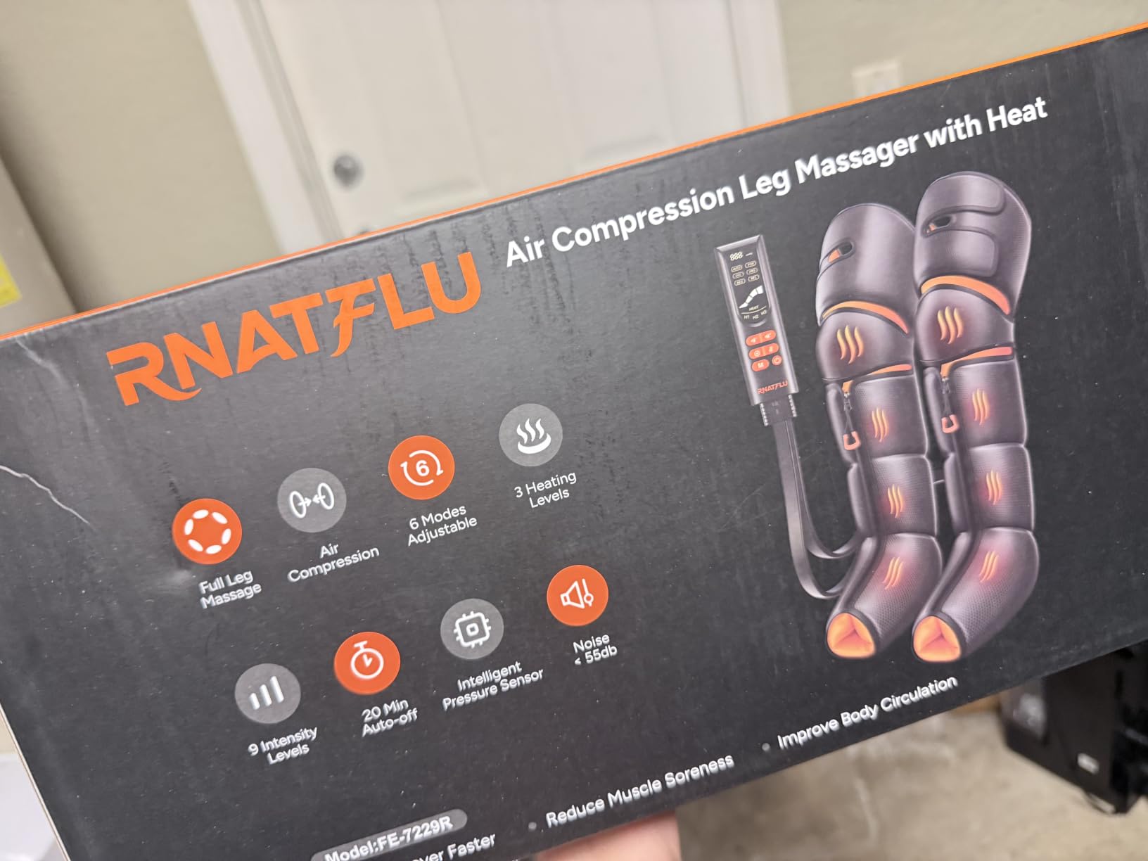 Leg Massager with Heat and Compression for Circulation customer photo 1