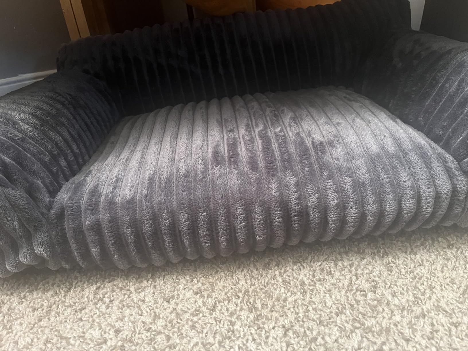 K&H Heated Cat Bed, Thermo Pet Sofa Indoor, Safety Listed, 26x18in, Gray | Removable Waterproof Cat Heating Pad, Indoor Warming Orthopedic Heated Dog Bed Couch, Machine Washable, Non Slip Base, 7W customer photo 2