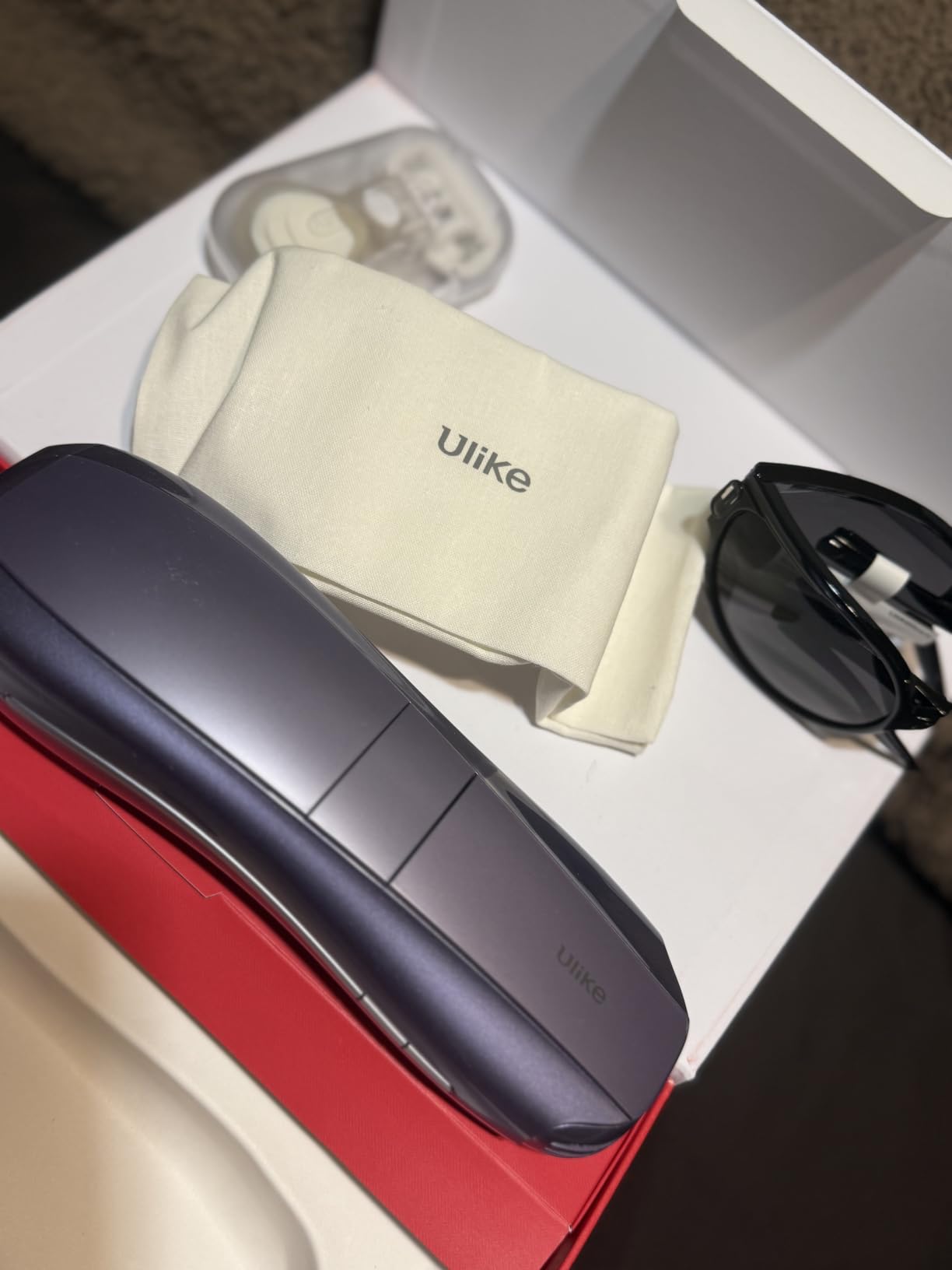 Ulike Air 4 IPL Hair Removal Device with Bikini Razor, Ice-Cooling Permanent Hair Reduction for Women and Men, USHR Mode, Nearly Painless At-Home Hair Removal in 10 Minutes customer photo 2