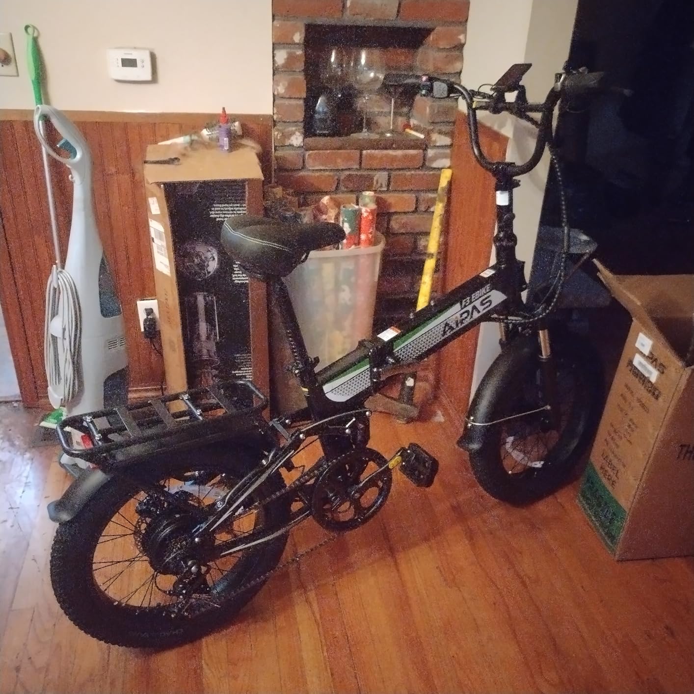Aipas F3/Max Folding Electric Bike for Adults, Full Suspension 20