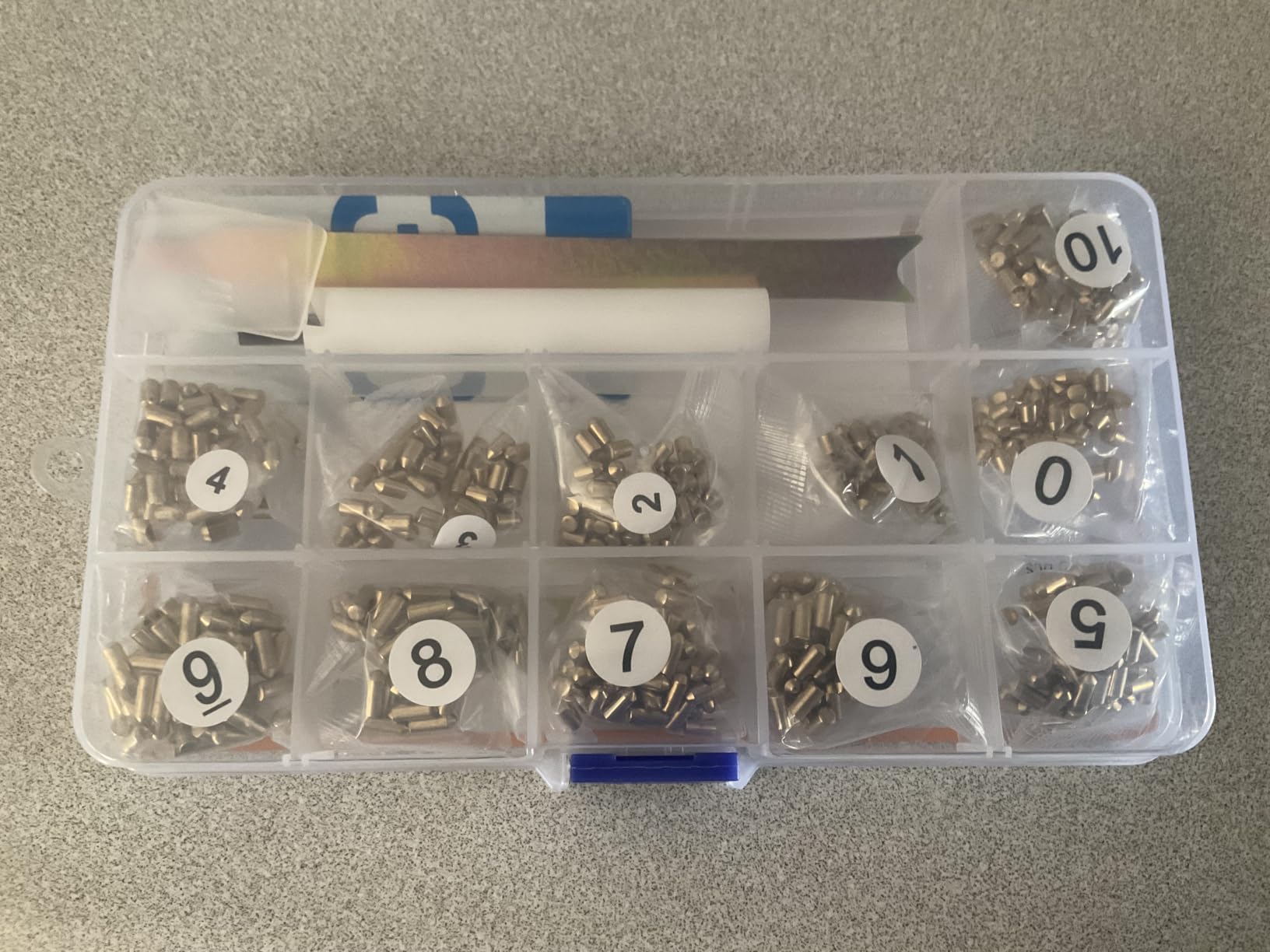 SC1 SC4 Keyway Rekey Kit for Schlage Locks(0-9, 50 Each) customer photo 1