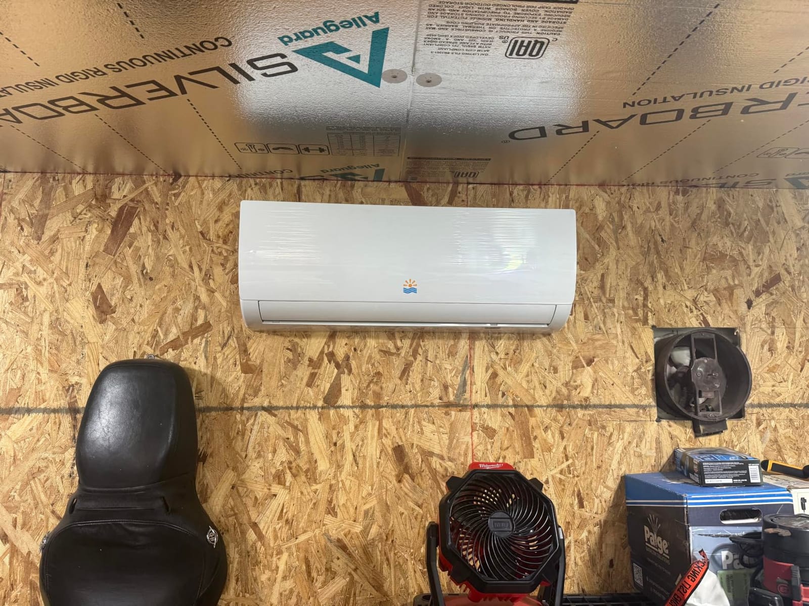12000 BTU Mini Split AC & Heating System, Heat Pump, 19 SEER2, 115V | AHRI Certified, ductless inverter design, pre-charged, high energy efficiency, cooling & heating for rooms up to 750 sq. ft. customer photo 2