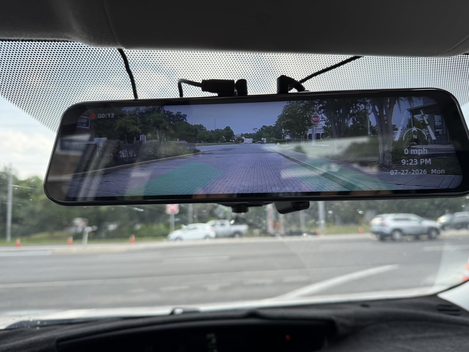 Pelsee S12 Native 4K + 2.5K Mirror Dash Cam, 64GB Card Included, GPS customer photo 2