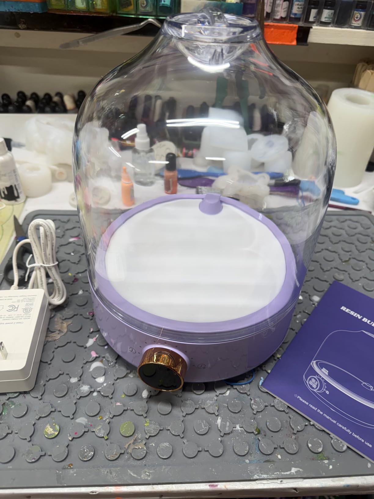 LET'S RESIN 2026 Upgraded Quad-Core Pump Resin Bubble Remover, -99.9kPa customer photo 1