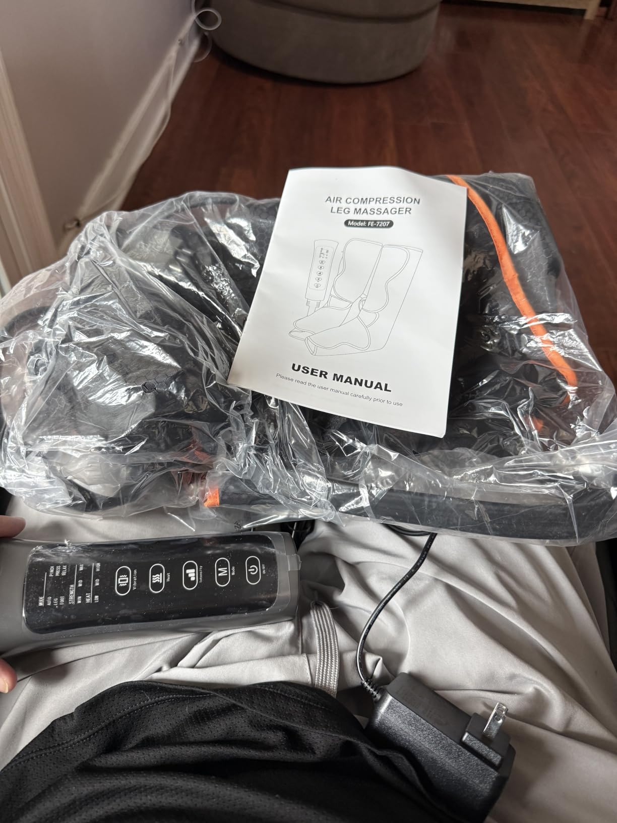 Leg Compression Massager with Heat for Circulation and Pain Relief customer photo 2
