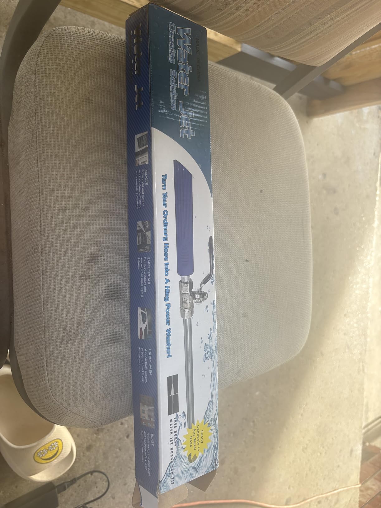 Gutter Cleaning Tools from The Ground, 20FT Reach Telescoping Gutter Cleaner Tool, Rain Gutters Cleaning Wand with 360° Metal Head, Gutters Cleaner Hose Attachment & Connection Adapter customer photo 1