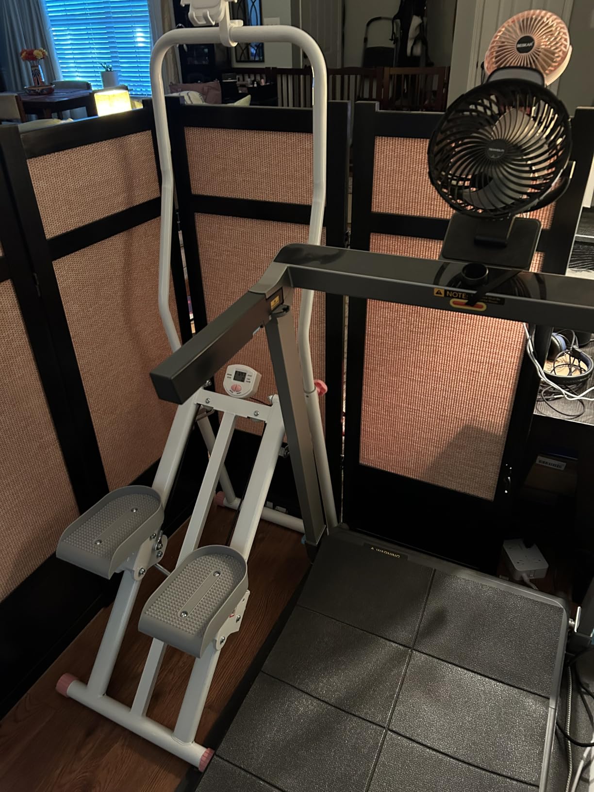 HXD-ERGO Stair Stepper for Home with 3-Level Resistance and 2 Incline Modes | Foldable Design, Full-Body Cardio, Adjustable Height Stair Master, Non-Slip Pedals, Home Exercise, Low-Noise Stair Climber customer photo 1