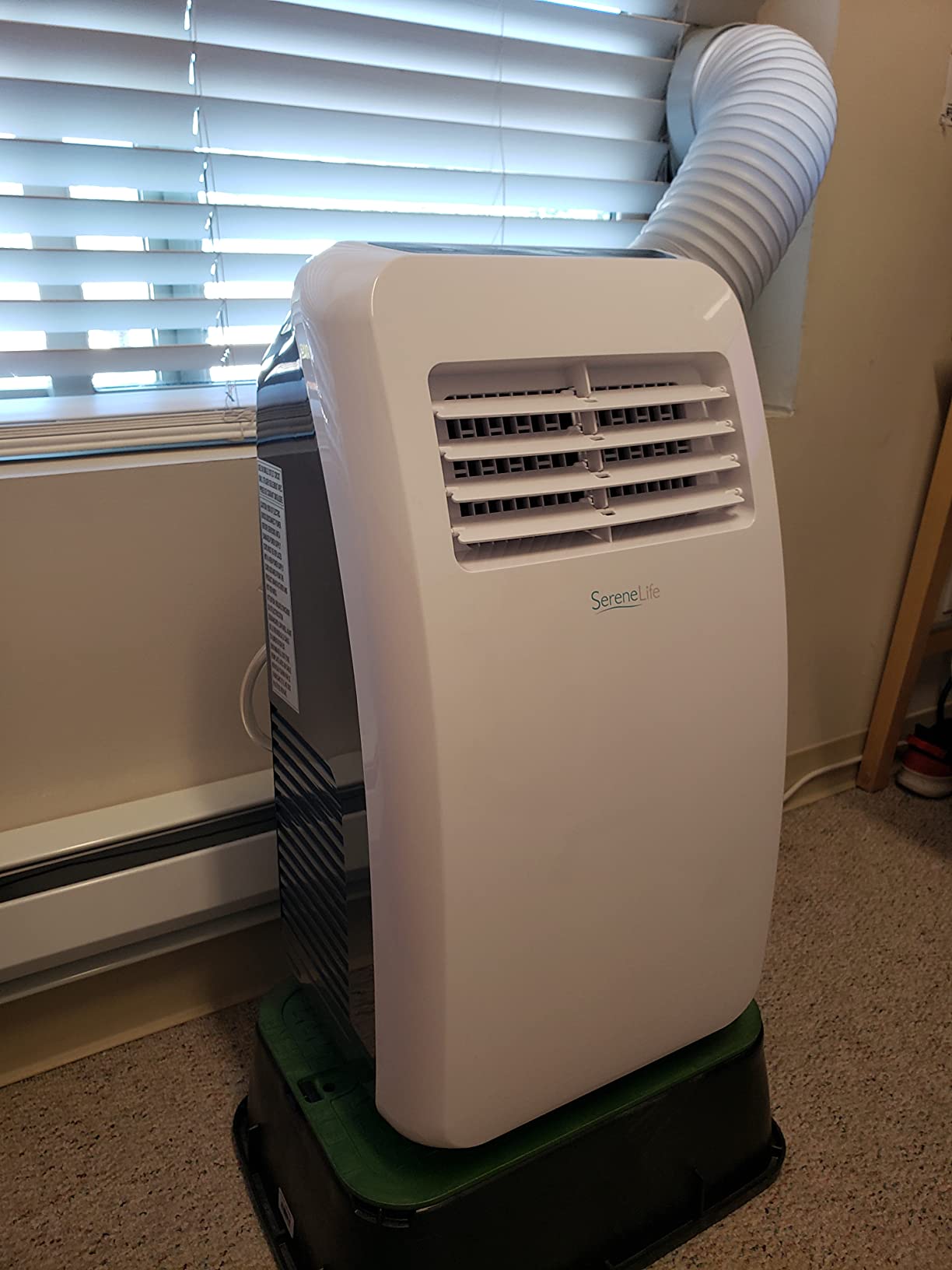 SereneLife 14,000 BTU Portable Air Conditioner with Dehumidifier, Heat, & Fan | Wi-Fi Enabled Portable AC Unit for Wide Area Climate Control customer photo 2