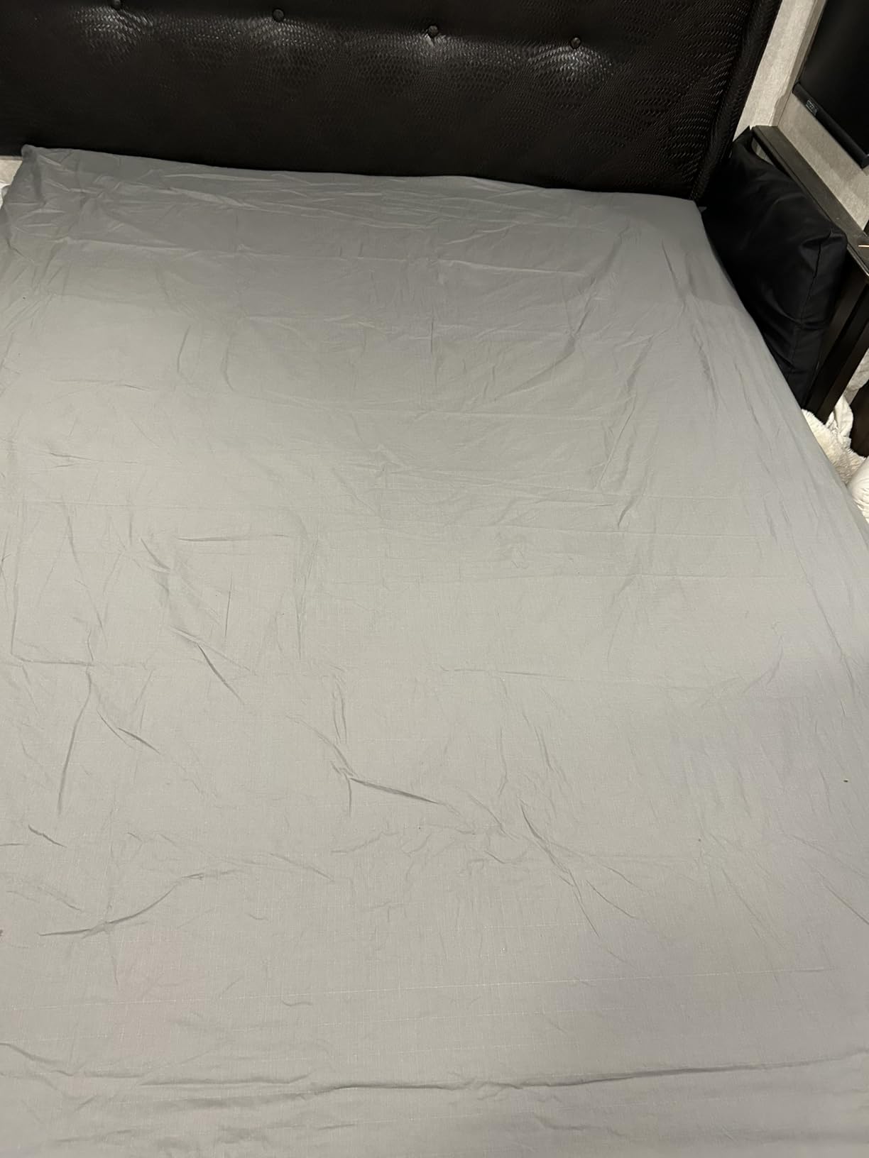 Grounding Sheets King, 90% Organic Cotton+ 10% Pure Silver Fiber, Grounded Bed Sheet Kit, Deep Pocket Grounded Bed Sheet, Relieves Pain - Used for Healthy Sleep Therapy (Gray, King) customer photo 1