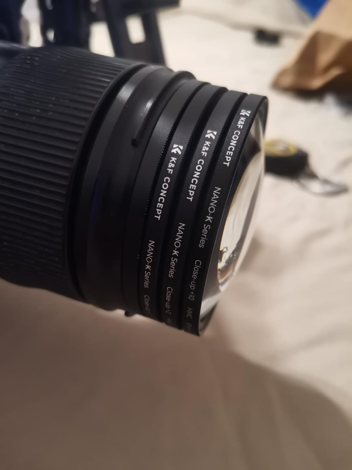 K&F CONCEPT 82mm +1+2+4+10 Close Up Lens Set | Macro Lens Filter Kit with Optical Glass & Anti-Reflective Coating for DSLR & Mirrorless Camera Lens. NANO-K Series FS307 customer photo 1