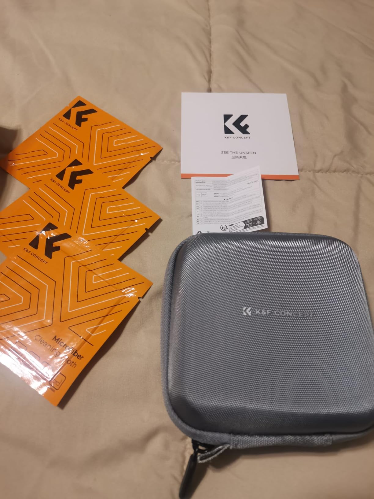 K&F CONCEPT 82mm +1+2+4+10 Close Up Lens Set | Macro Lens Filter Kit with Optical Glass & Anti-Reflective Coating for DSLR & Mirrorless Camera Lens. NANO-K Series FS307 customer photo 2