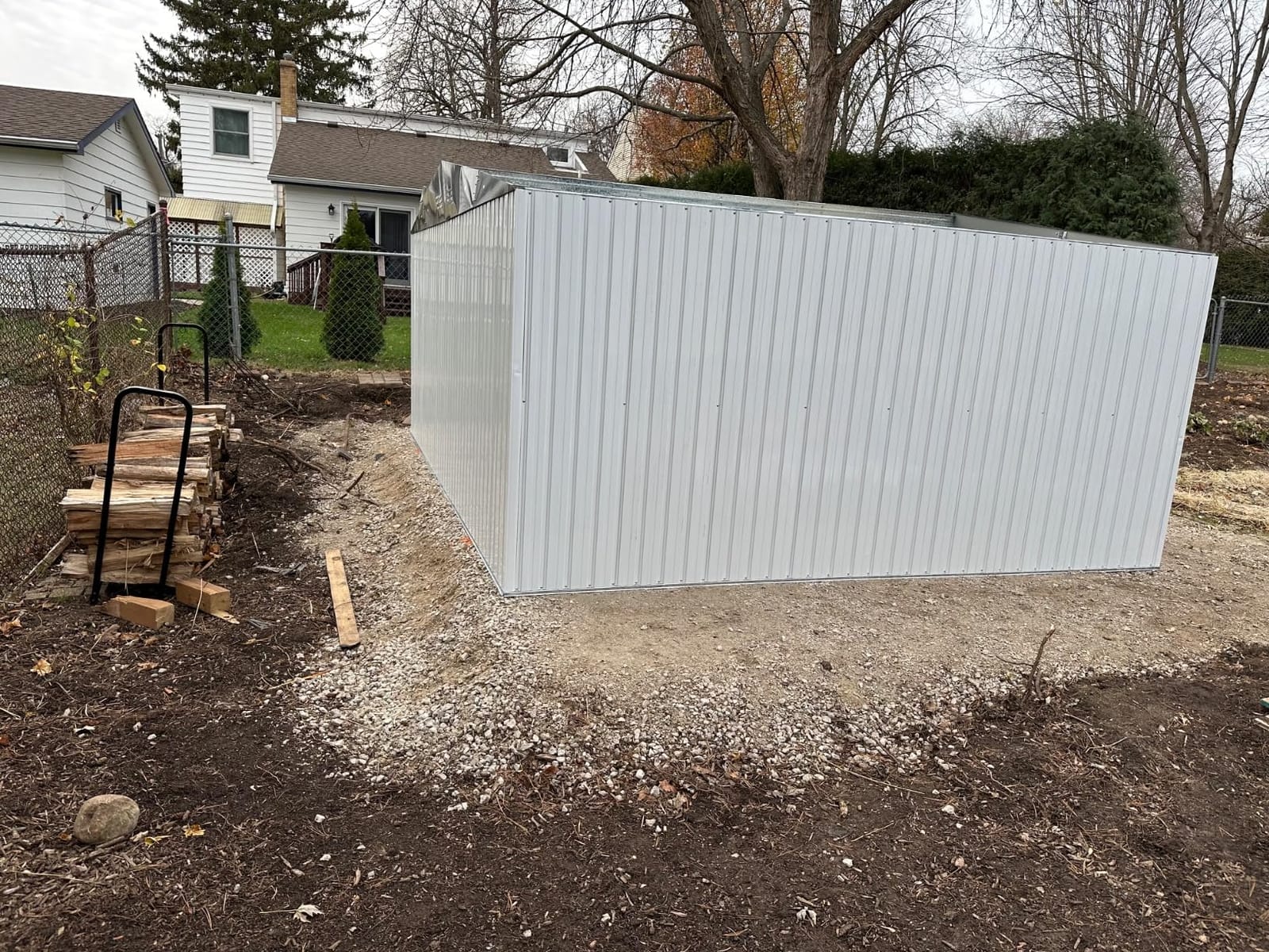 U-MAX 6'x8' Outdoor Resin Storage Shed, Lean to Plastic Shed with Base | Dual-Access Keyless Lockable Doors, 217 Cu.Ft & Reinforced Floor for Large Heavy Gear, All-Weather Resin, Easy Assembly customer photo 2