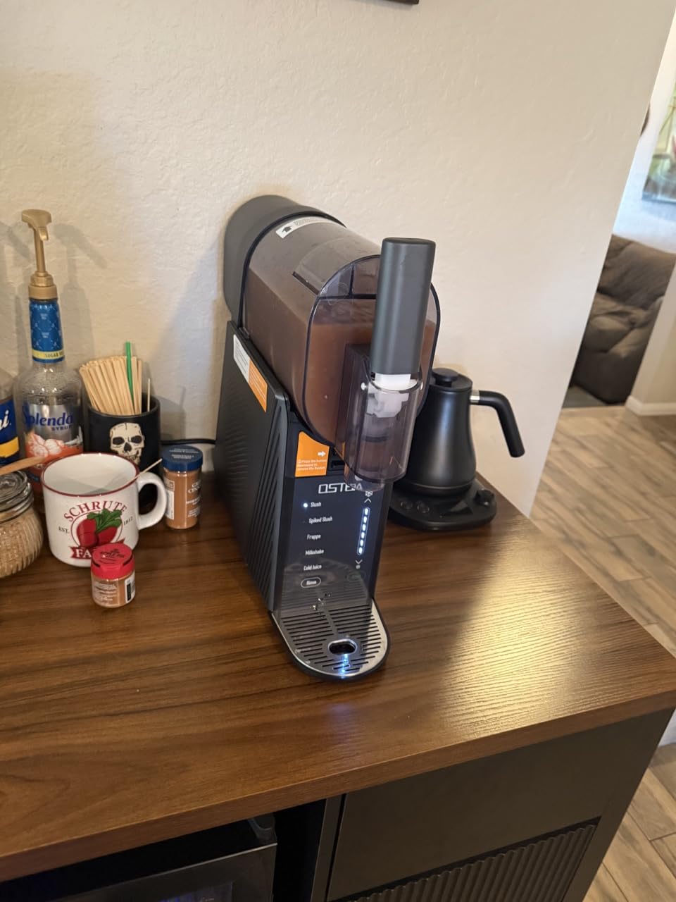 OSTBA 88oz Soft Serve Ice Cream Machine, No Ice Needed Slushie Maker | Self-Cleaning, Family Size, 6 Modes Slushie and Ice Cream Machine for Soft Serve, Sorbet, Margaritas, Frappés, Milkshakes customer photo 1
