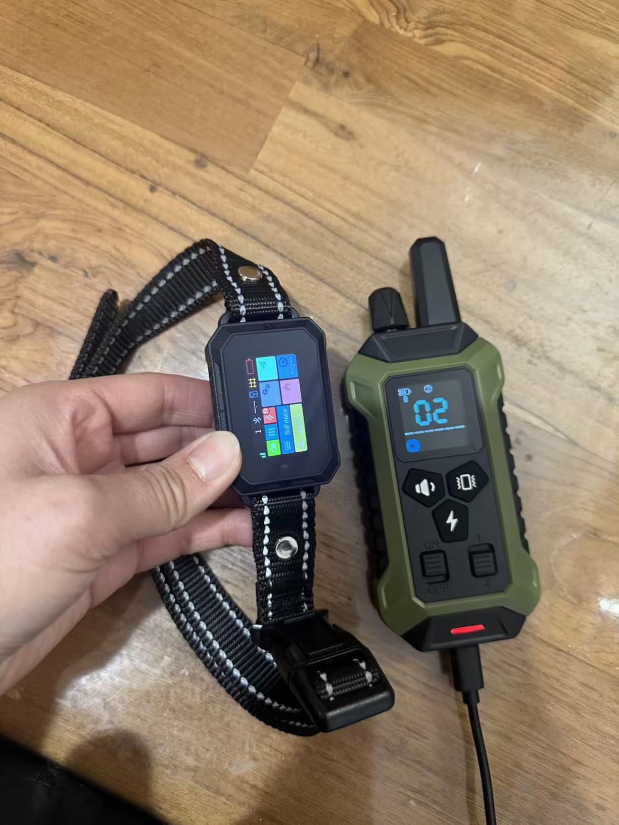 GPS Wireless Dog Collar Fence System - No Monthly Fee App Control, Custom Polygon Boundary & Remote Training, Free Phone Tracker for Up to 5 Pets, Virtual Electric Fence for Dogs customer photo 1