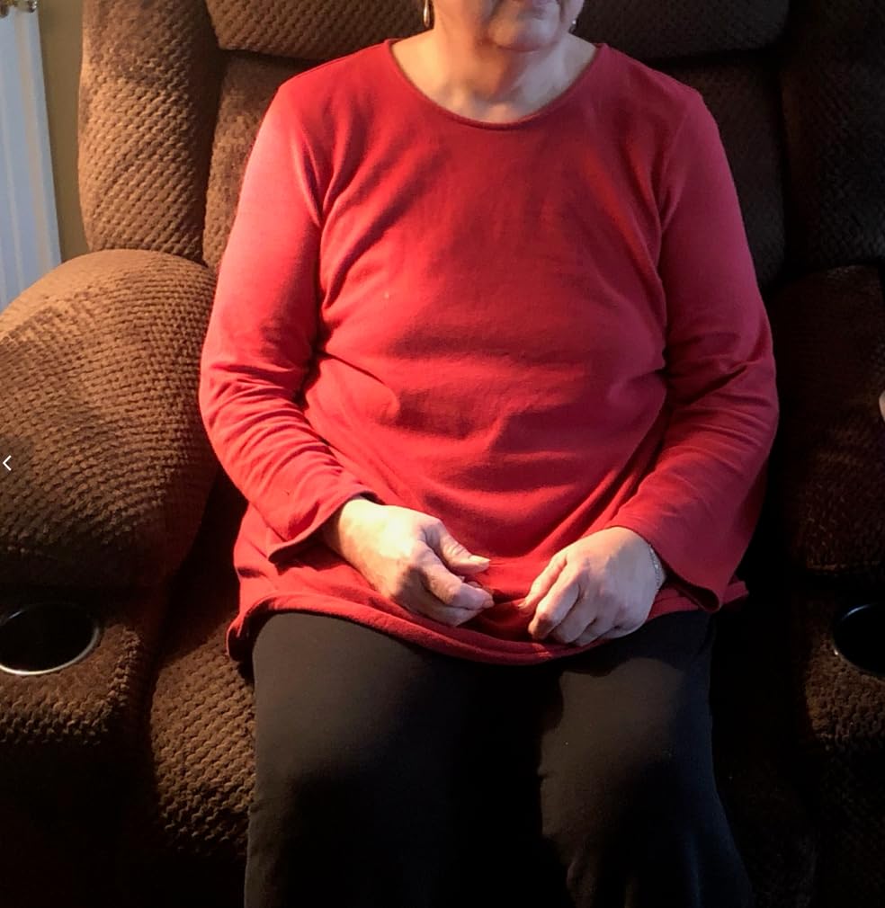 Triple Motor Large-Wide Lift Chair, Infinite Position, 180° Lay Flat, Power Lift Chairs Recliners for Elderly Big and Tall, Massage & Heat, Extended Footrest (Dark Grey, Large Wide) customer photo 2