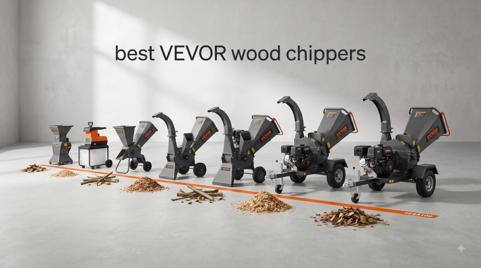 best VEVOR wood chippers