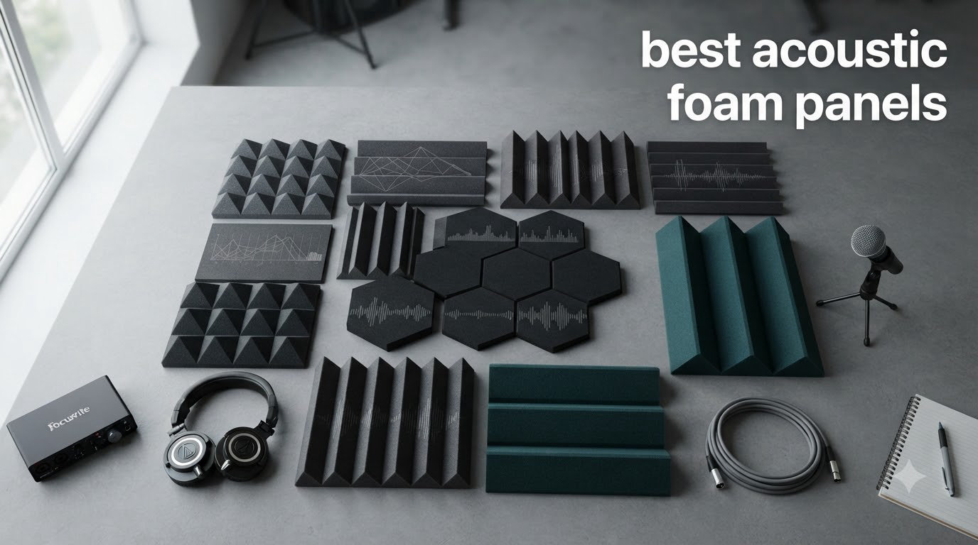 best acoustic foam panels