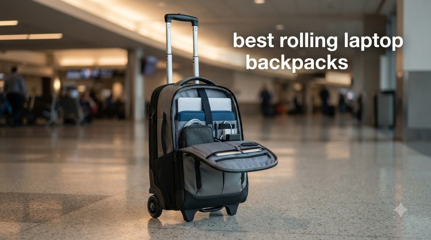 best rolling laptop backpacks