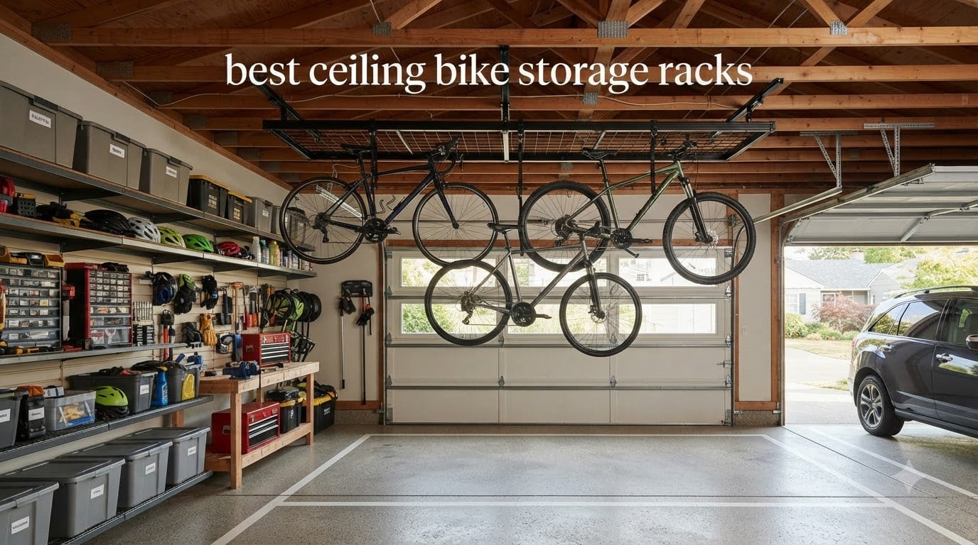 best ceiling bike storage racks