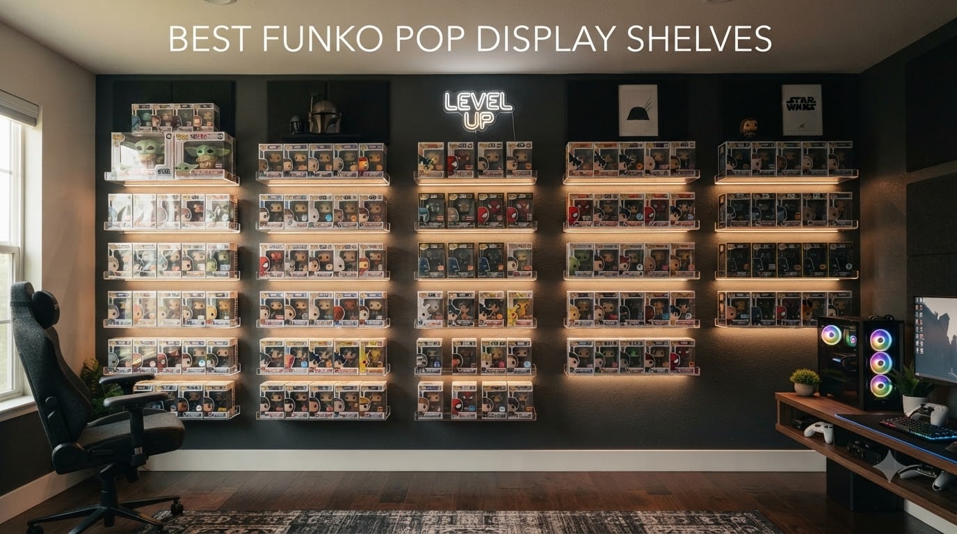 best Funko Pop display shelves