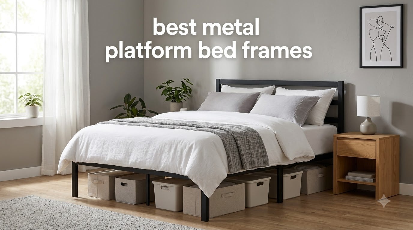 best metal platform bed frames
