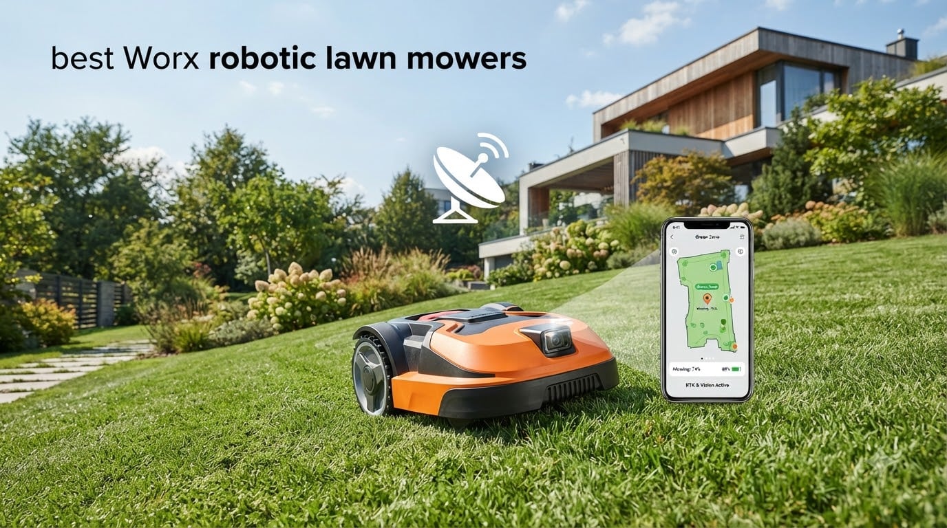 best Worx robotic lawn mowers