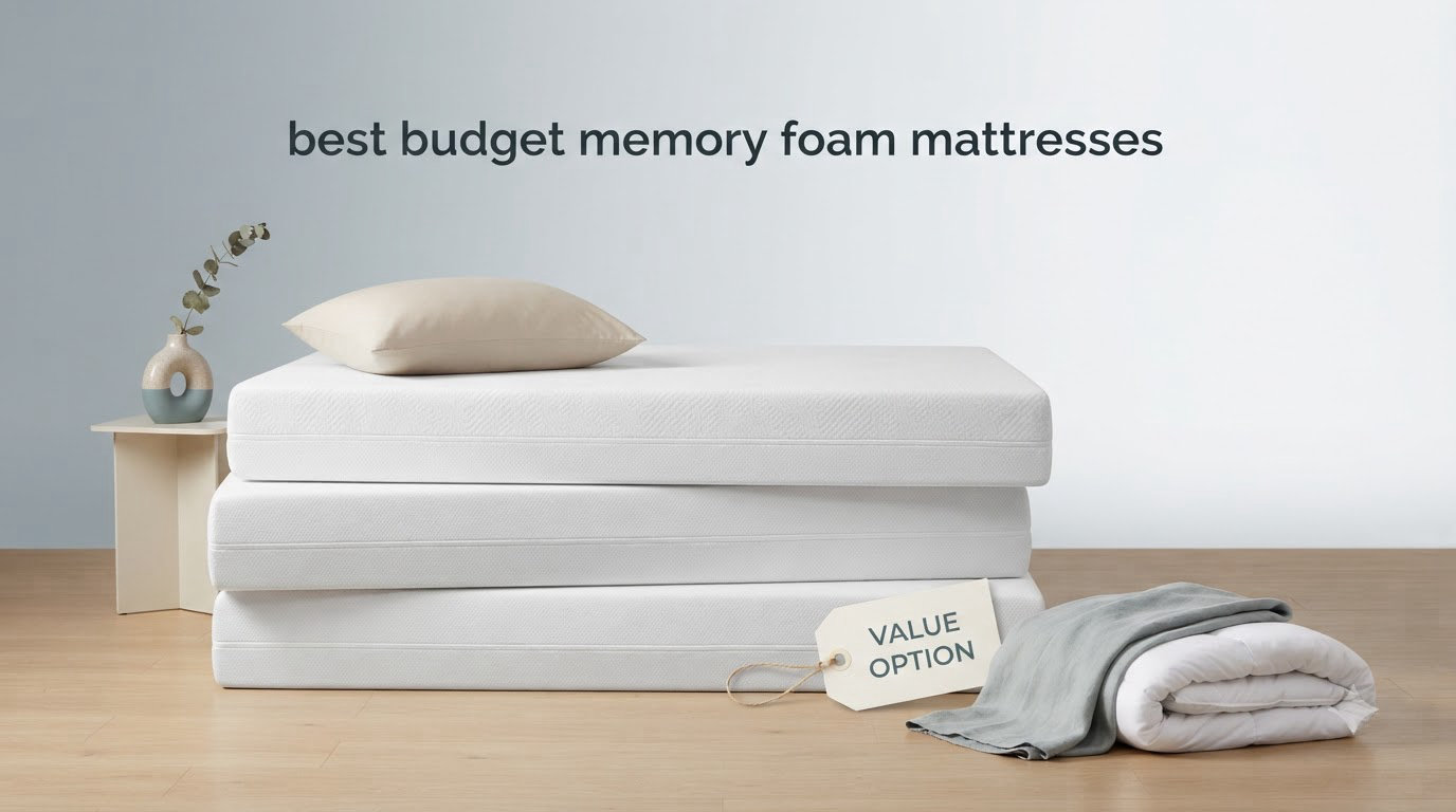 best budget memory foam mattresses