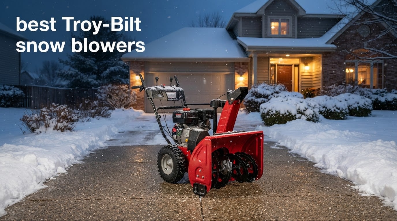 best Troy-Bilt snow blowers