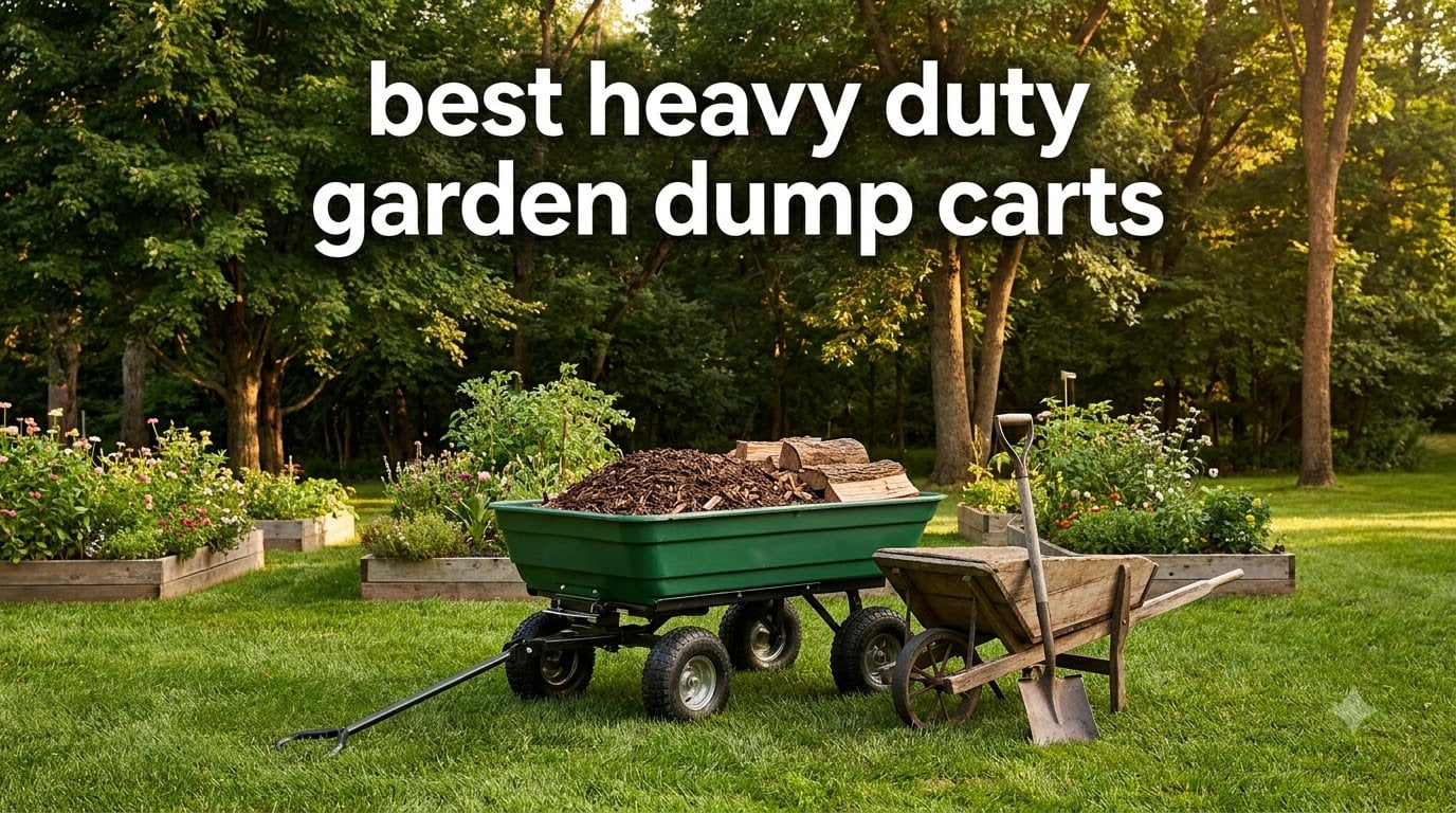 best heavy duty garden dump carts
