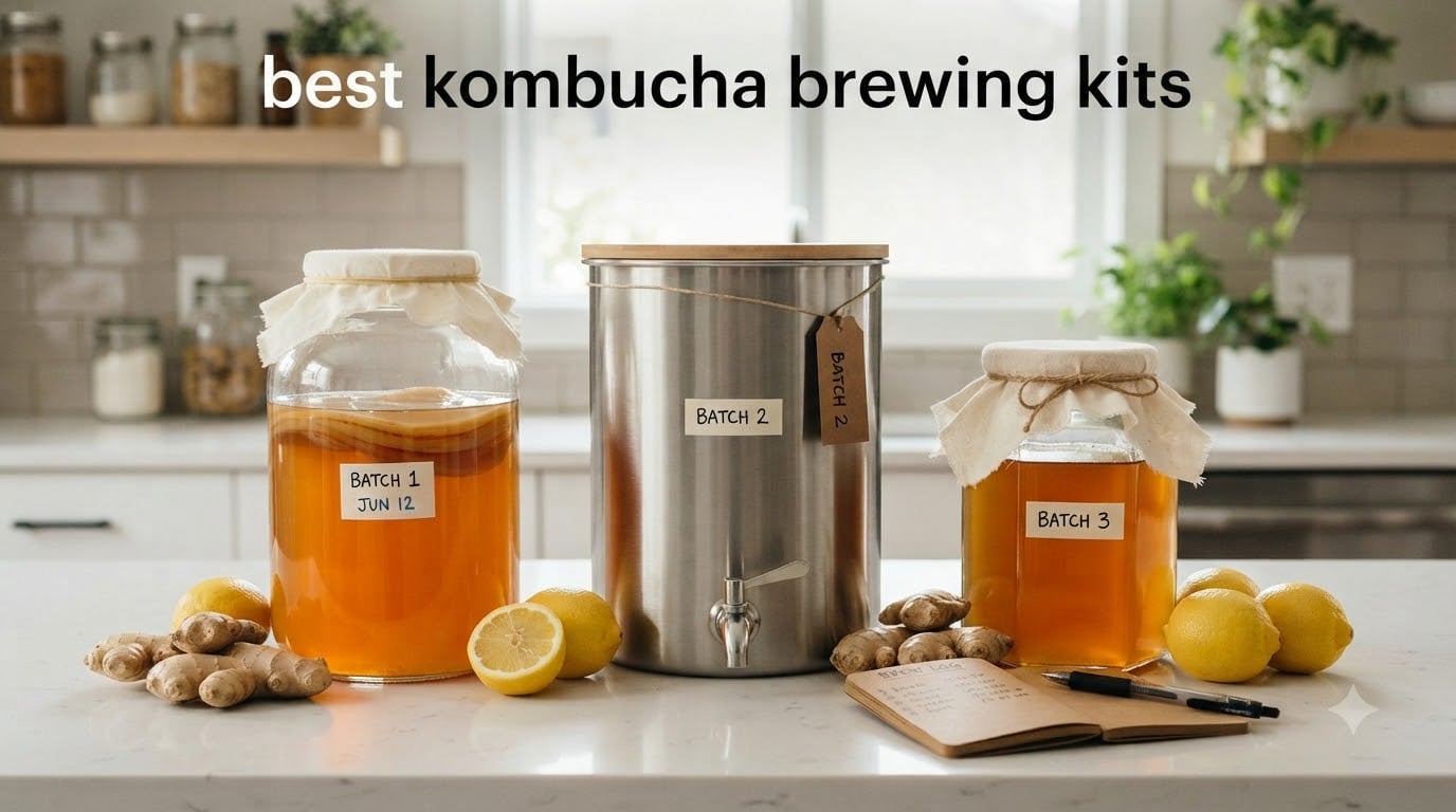 best kombucha brewing kits