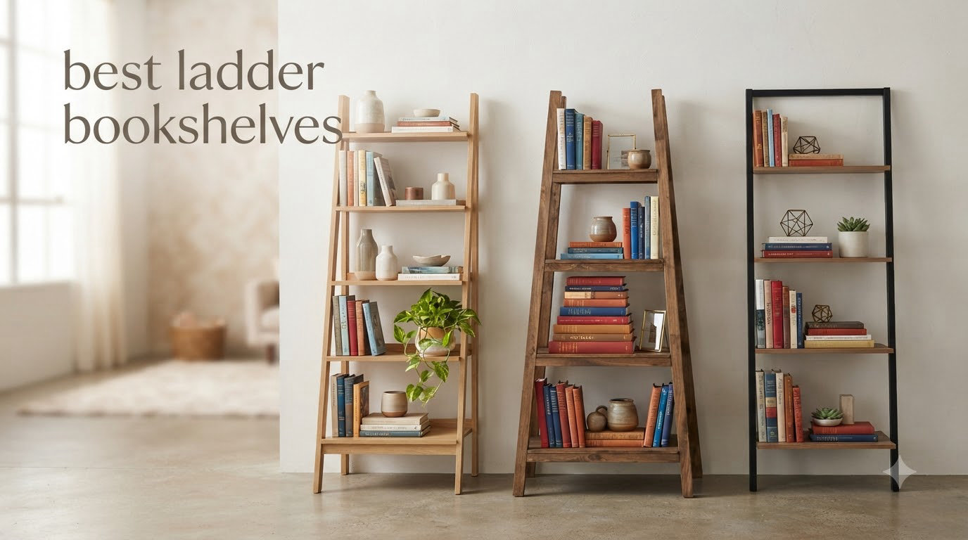 best ladder bookshelves