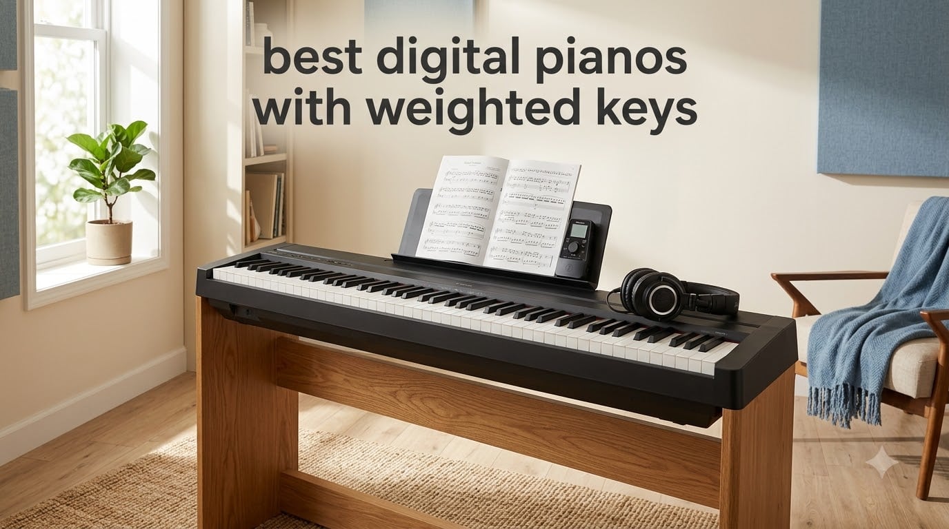 best digital pianos with weighted keys