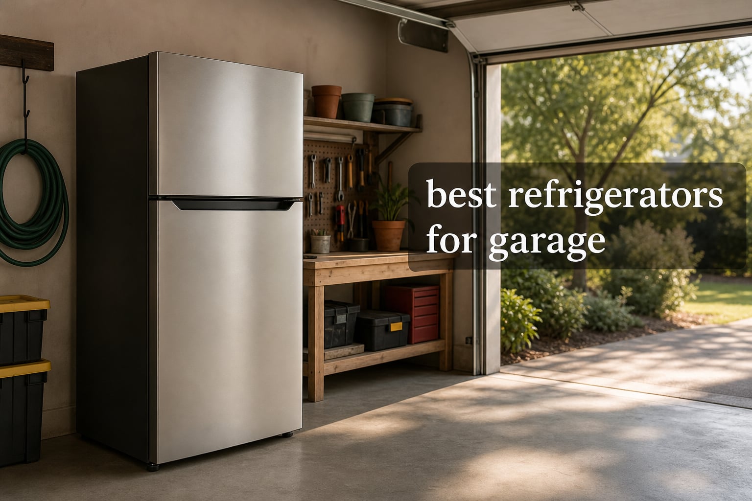 best refrigerators for garage