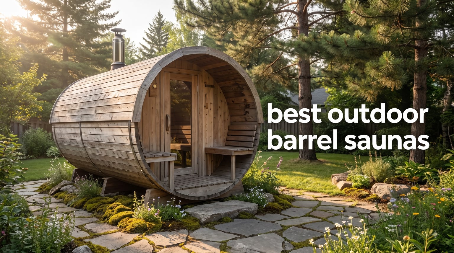 best outdoor barrel saunas