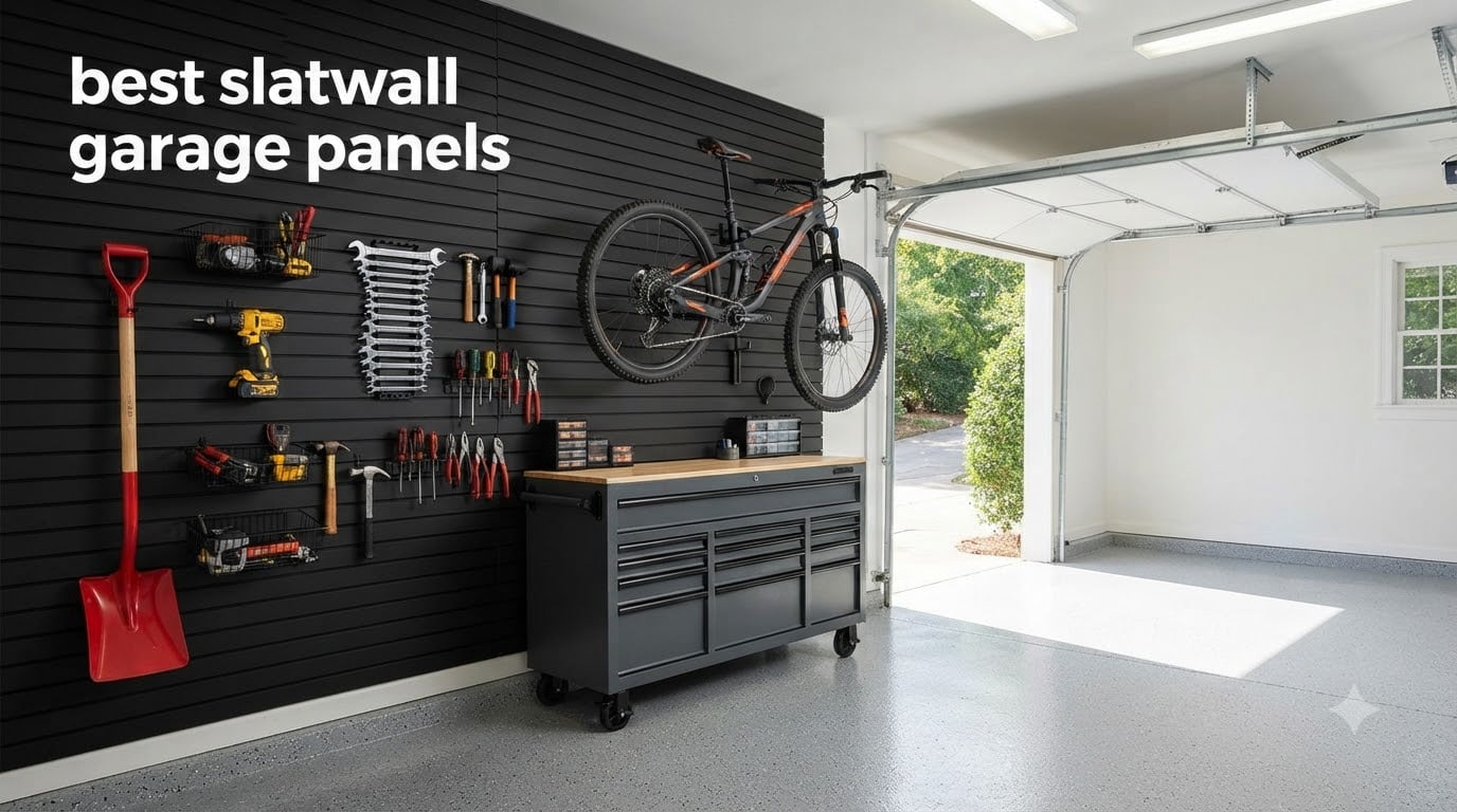 best slatwall garage panels