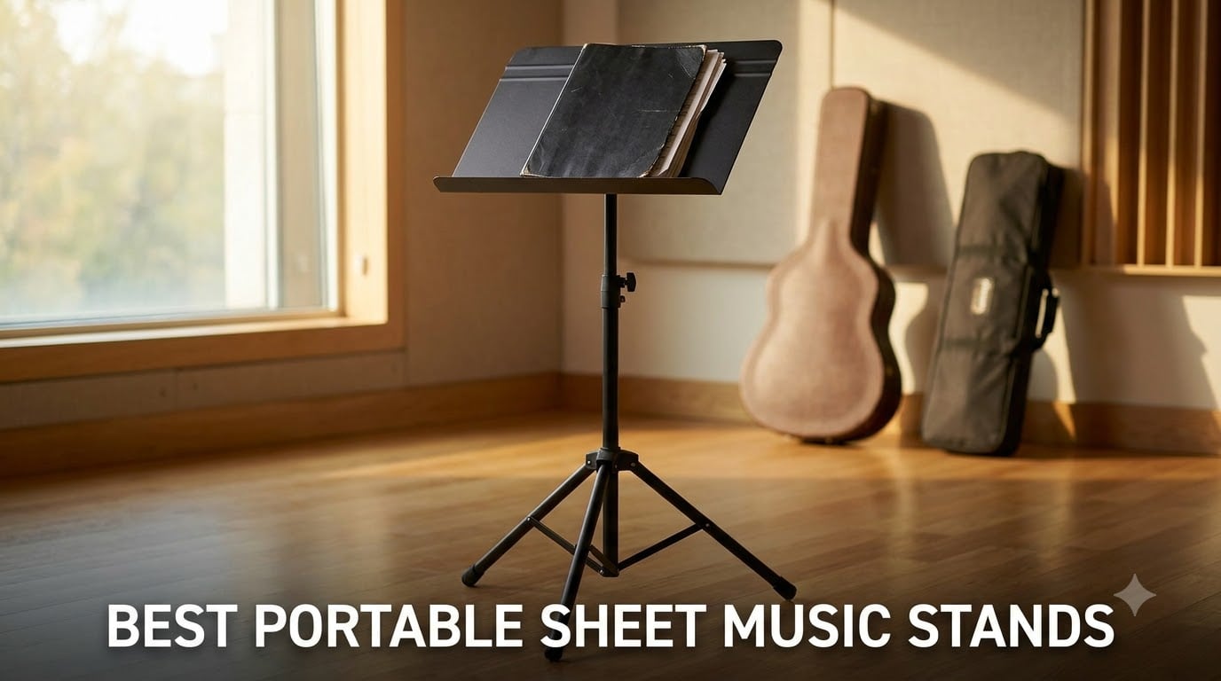 best portable sheet music stands