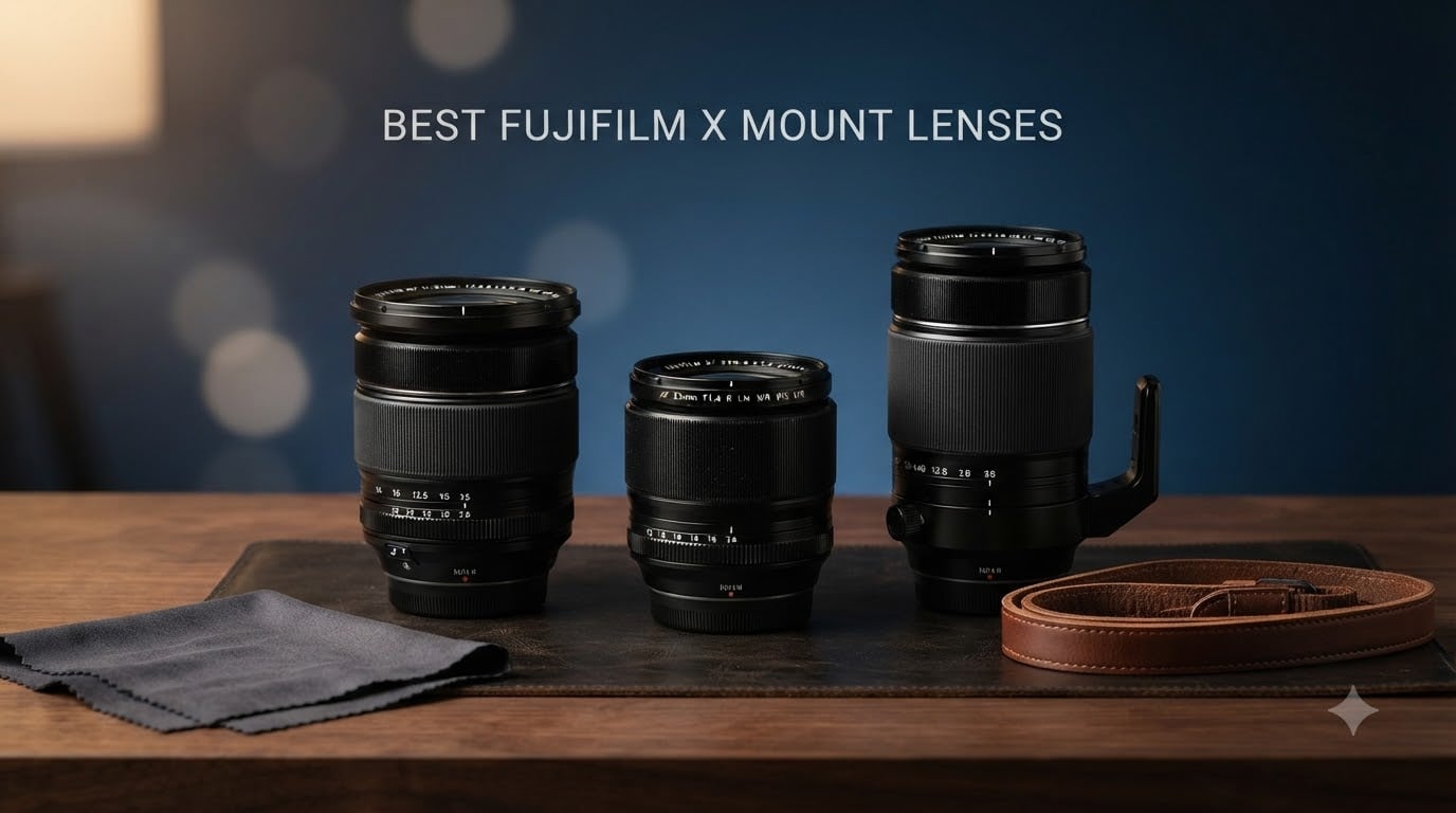 best fujifilm x mount lenses