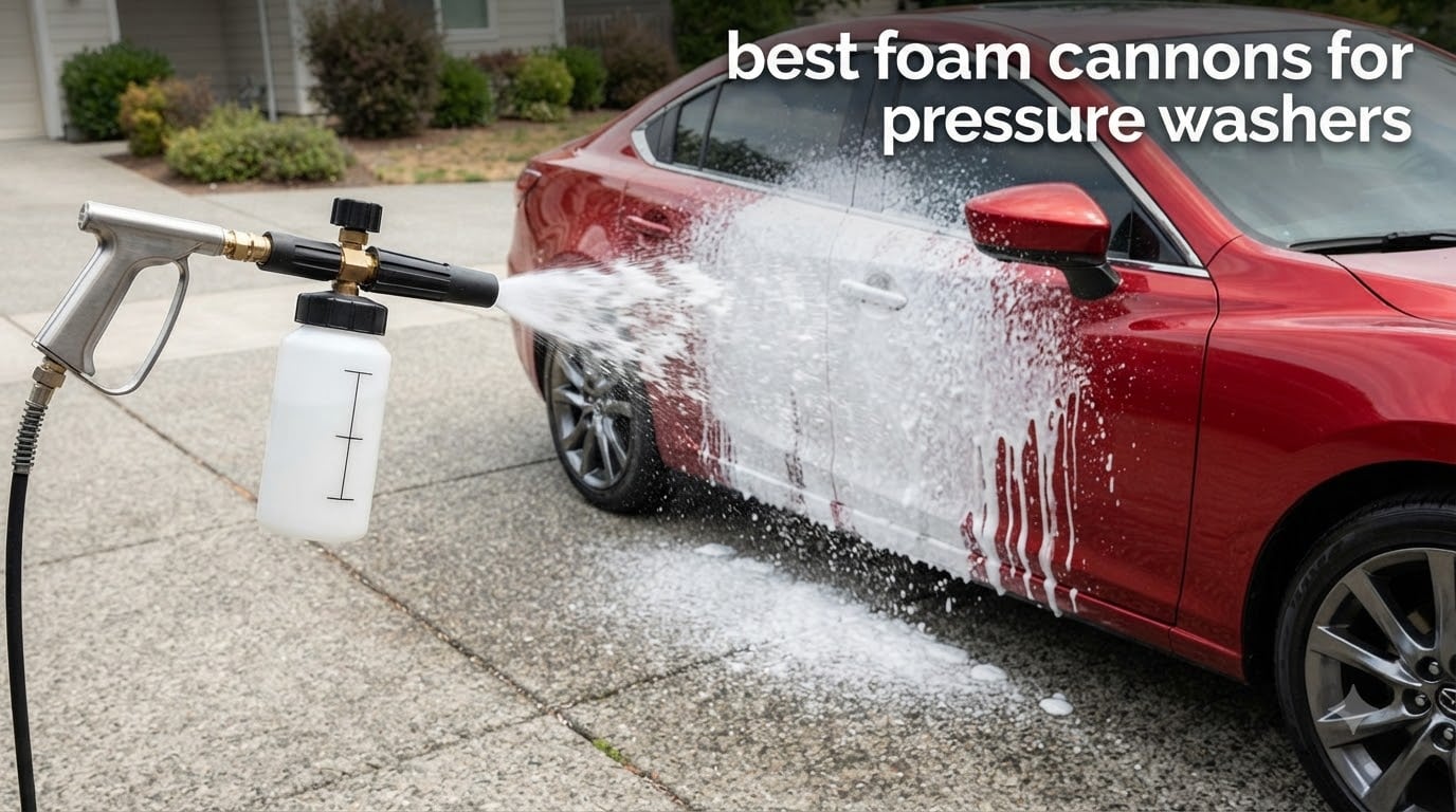 best foam cannons for pressure washers